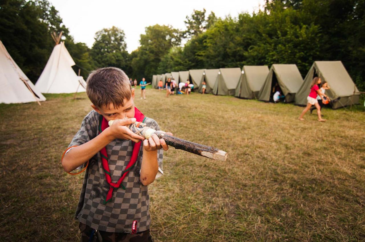 V tábore sú rôzne typy detí, svoje miesto si tu nájdu samotári, intelektuáli aj veľmi živé deti.