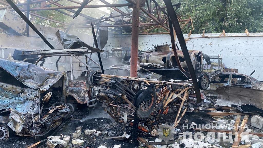 Charkov, zničené vzdelávacie centrum