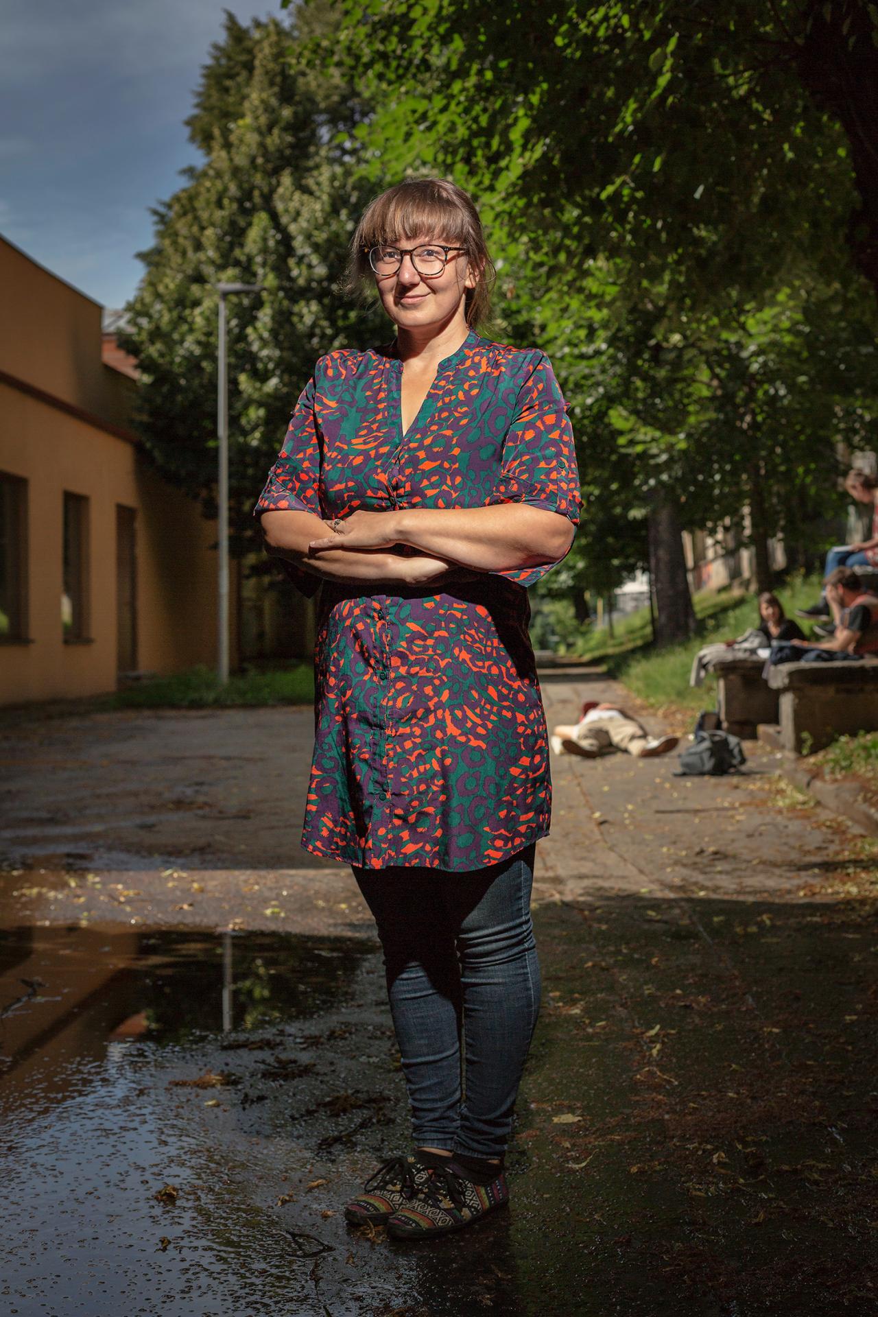 Dramatička Michaela Zakuťanská, spoluzakladateľka Prešovského národného divadla.