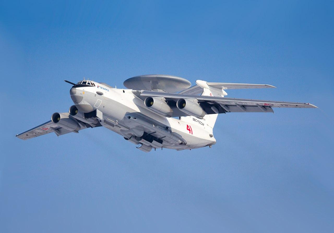 Ruské výzvedné lietadlo Beriev A-50.