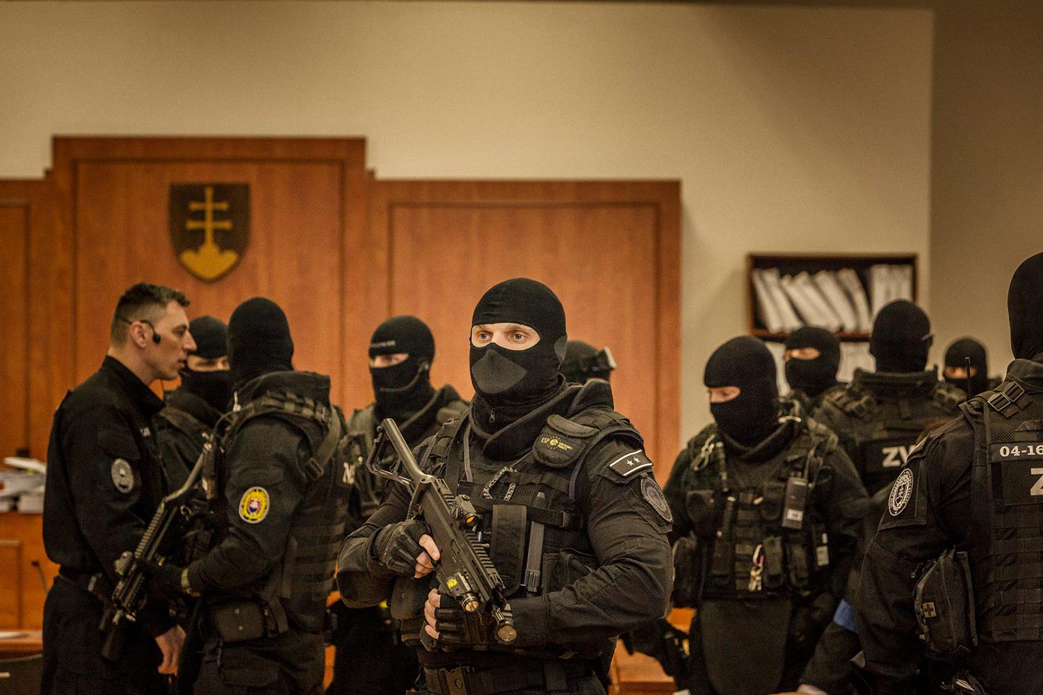 13. január 2020 Pezinok: Prvý deň procesu s Mariánom Kočnerom a Alenou Zsuzsovou na špecializovanom trestnom súde. Ich obvinenie je úspechom radových vyšetrovateľov a policajtov. 