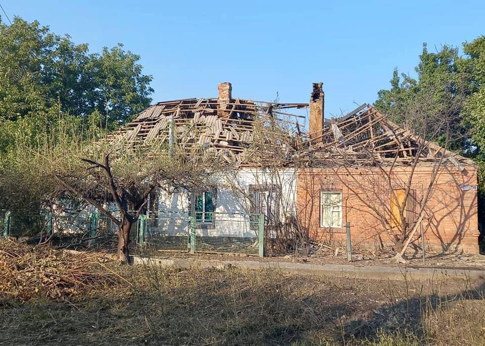 Záporožie. Zničené boli obytné oblasti