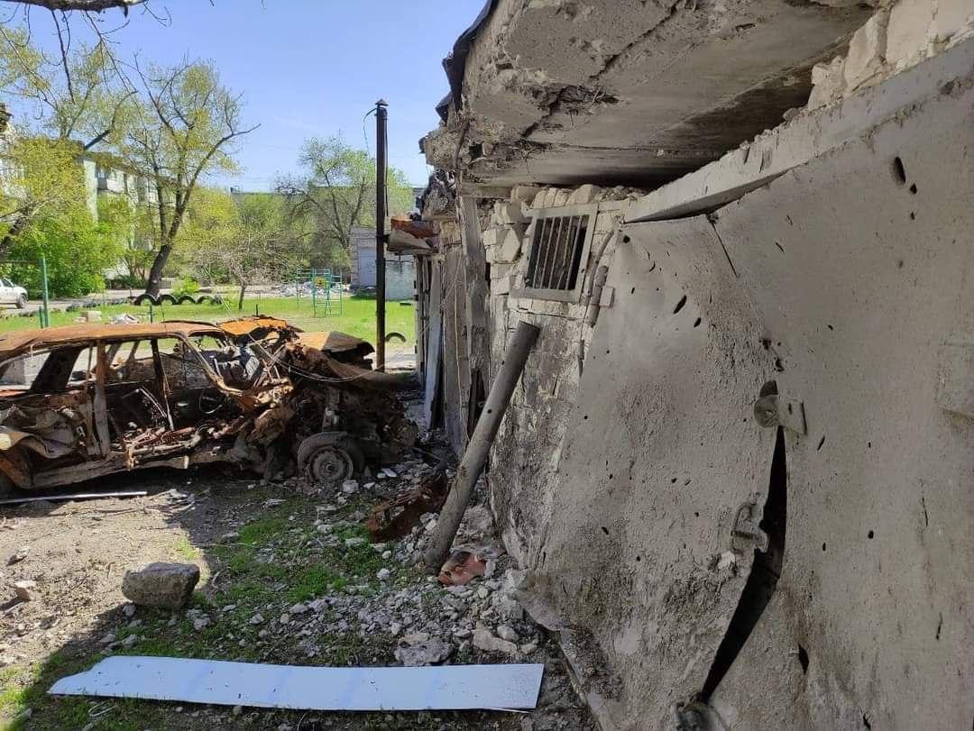 Po útokoch v meste Lisičansk bolo zničených 13 budov