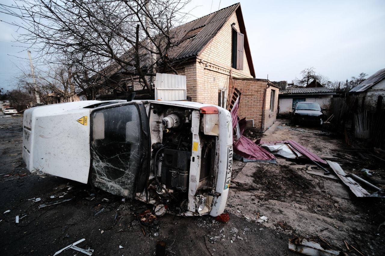 Dôsledky okupácie v meste Irpiň