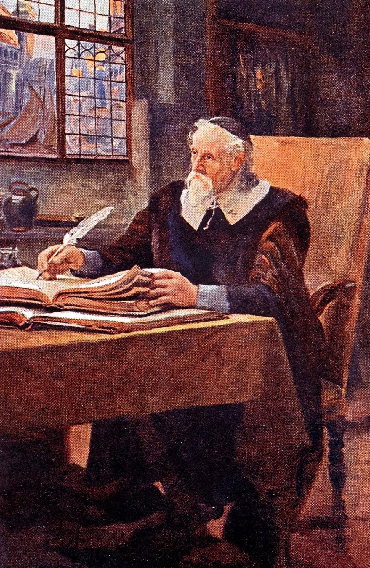 Teológ, pedagóg a biskup Jednoty bratskej Ján Amos Komenský bol vplyvným mužom doby, ktorého pozývali uskutočniť pedagogickú reformu do viacerých krajín. Nie vždy pozvanie prijal.
