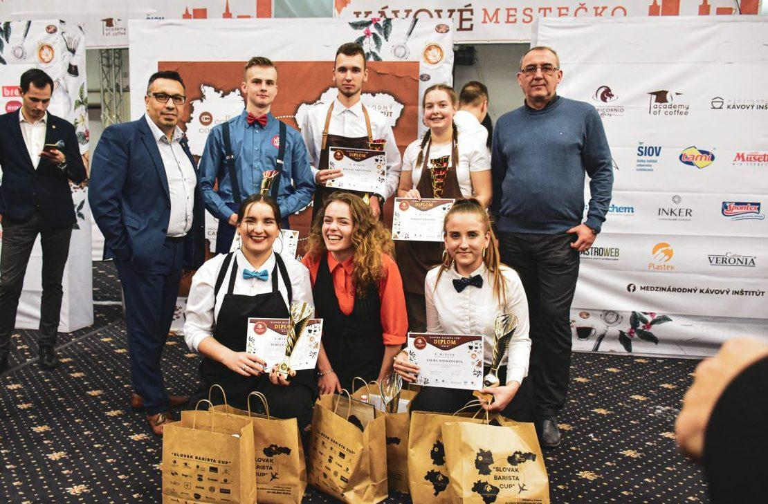 SLOVAK BARISTA CUP SA POČAS ROKA ORGANIZUJE V NIEKOĽKÝCH REGIÓNOCH NA SLOVENSKU.