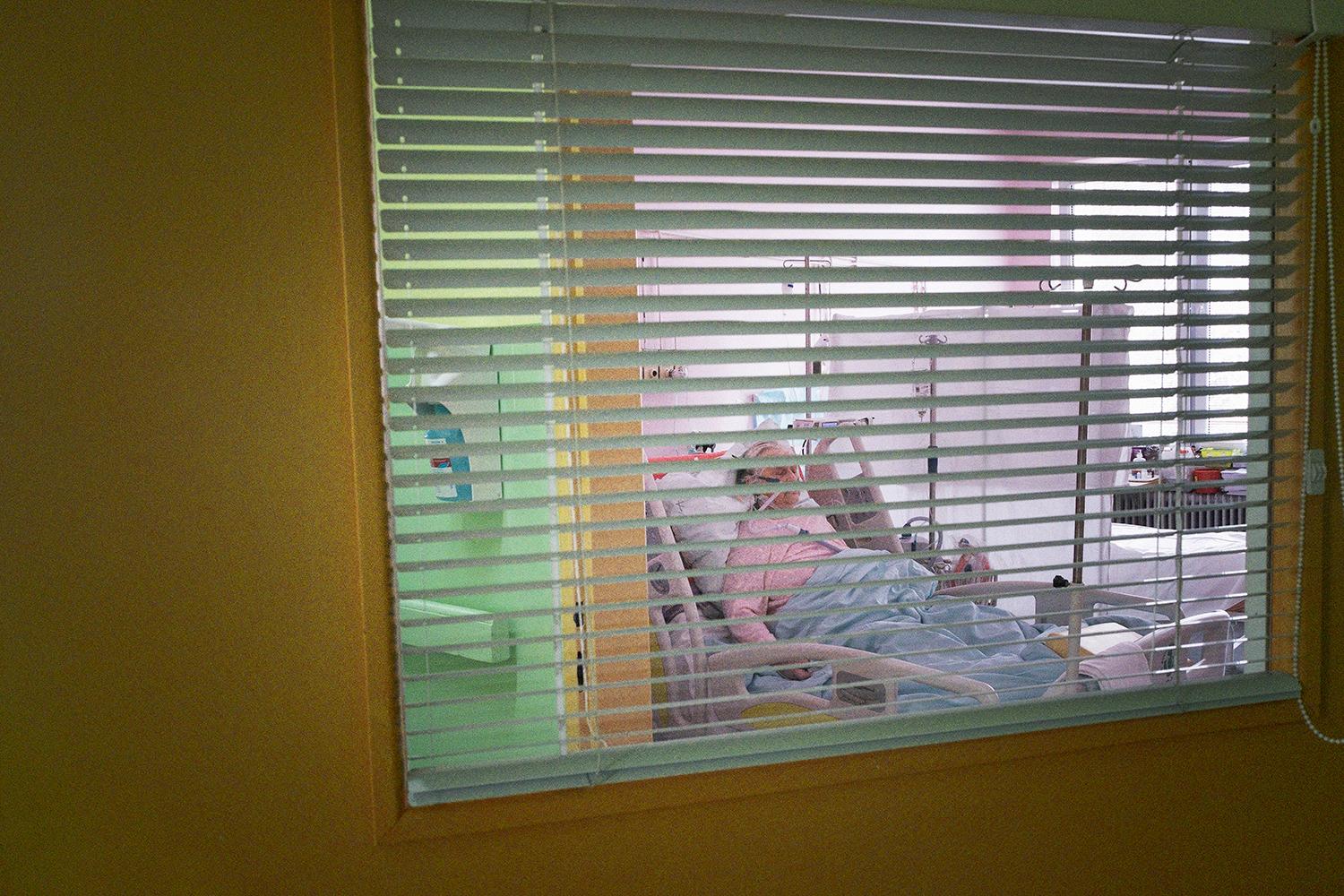 Covidové a gynekologické oddelenie v čadčianskej nemocnici.