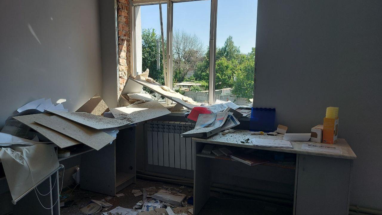 Charkov. Ruské sily zasiahli aj laboratórium