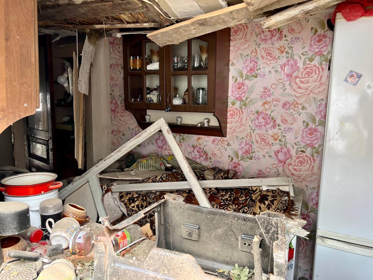 Dom v Mykolajive po zhodení bomby