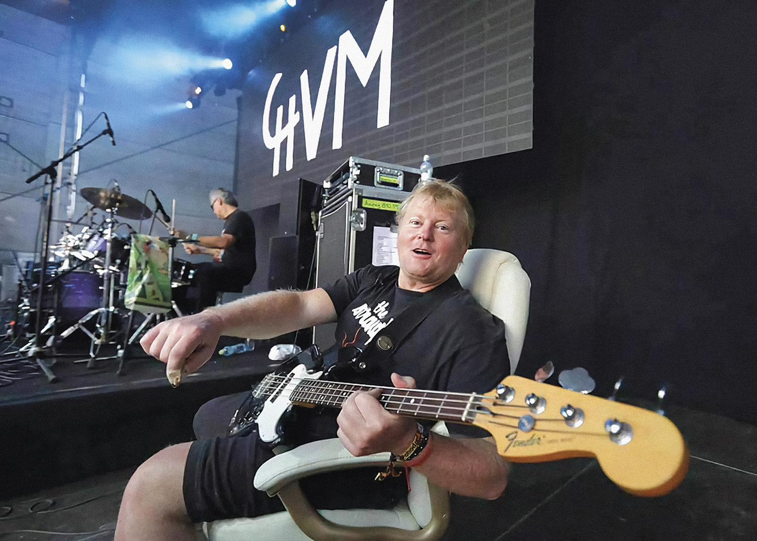 Ľuboš Dzúrik na zábere „dvorného fotografa Pohody“ a priateľa Ctibora Bachratého.