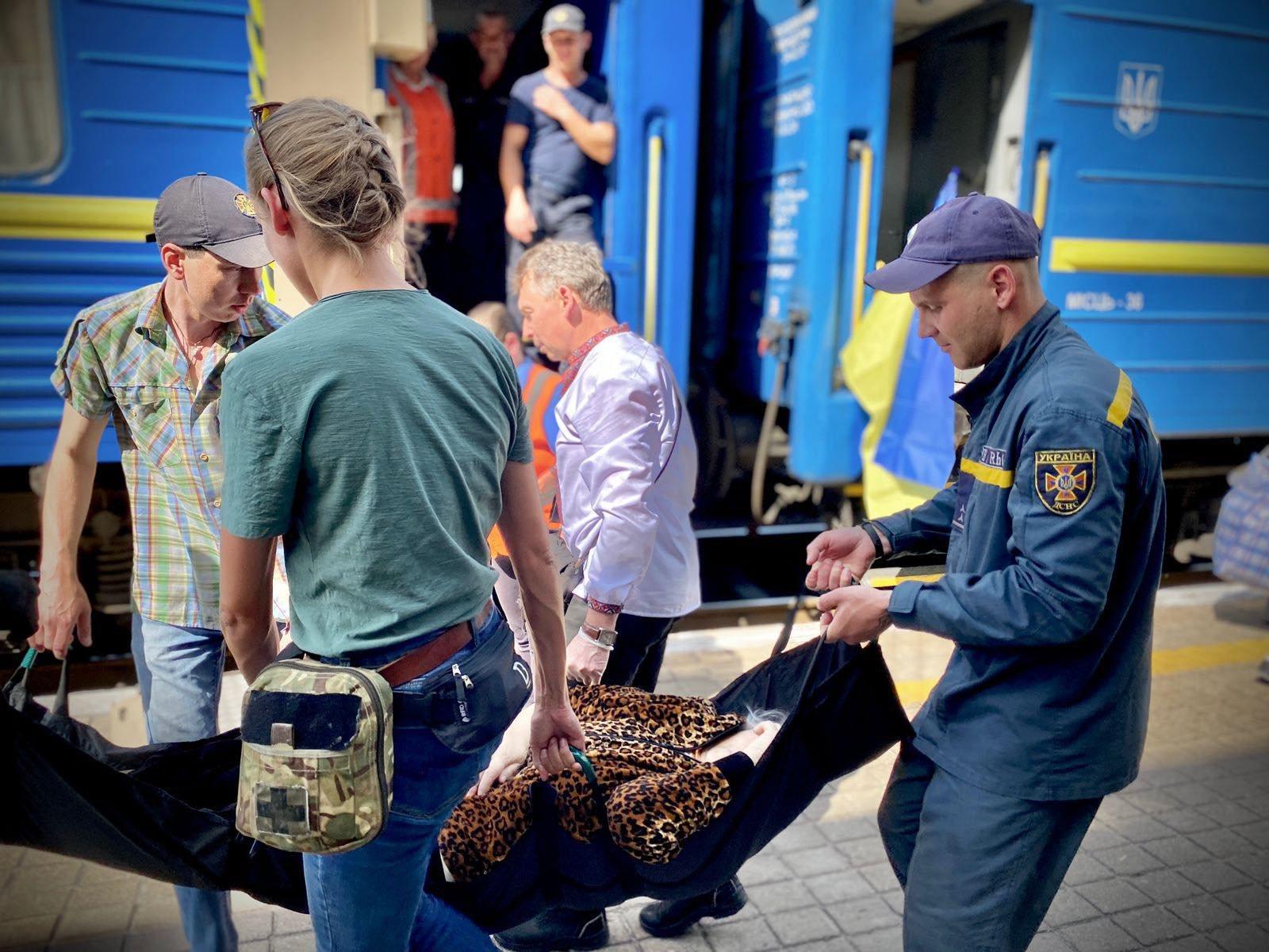 Evakuácia v Donecku