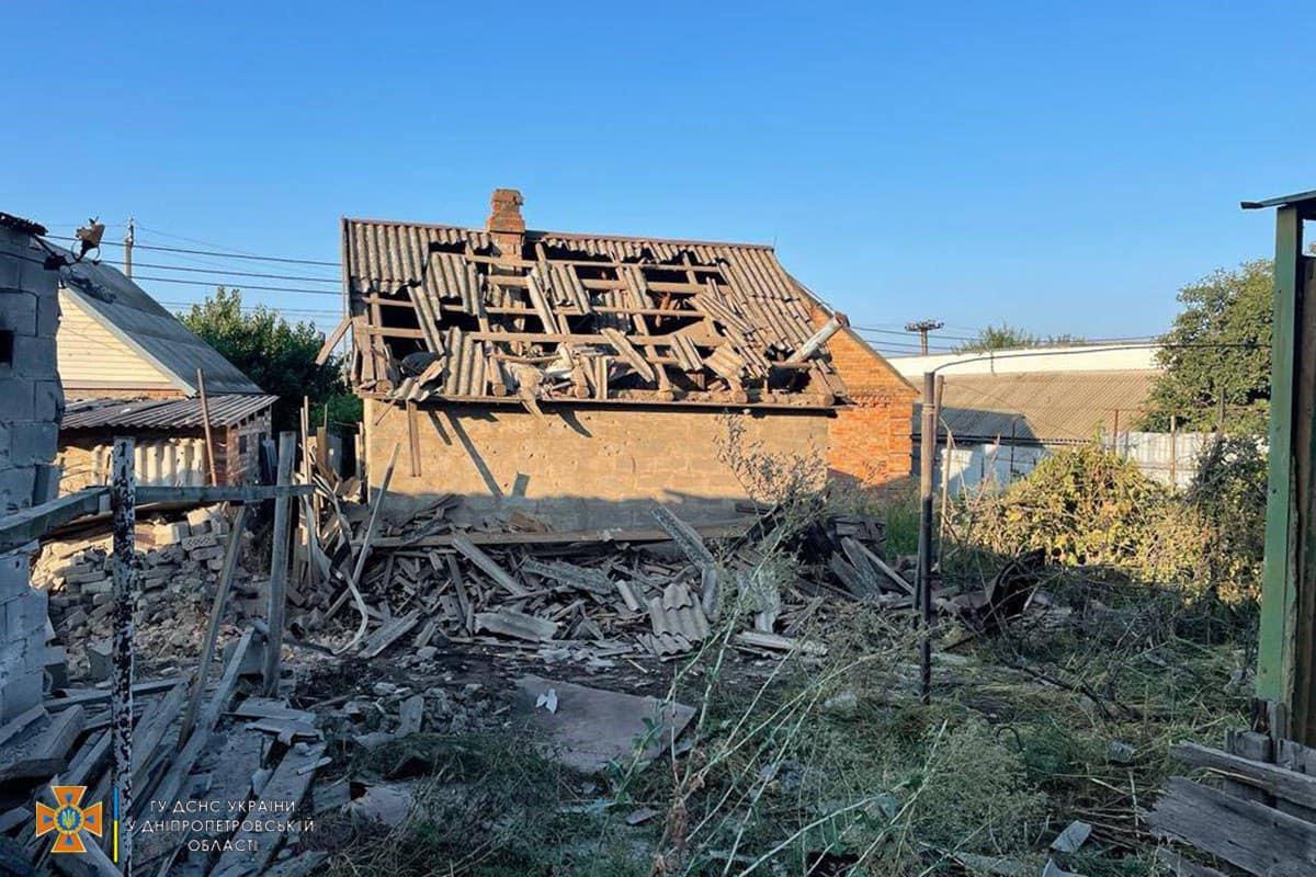 Dnipropetrovský región. Aj tu boli ostreľované civilné objetky