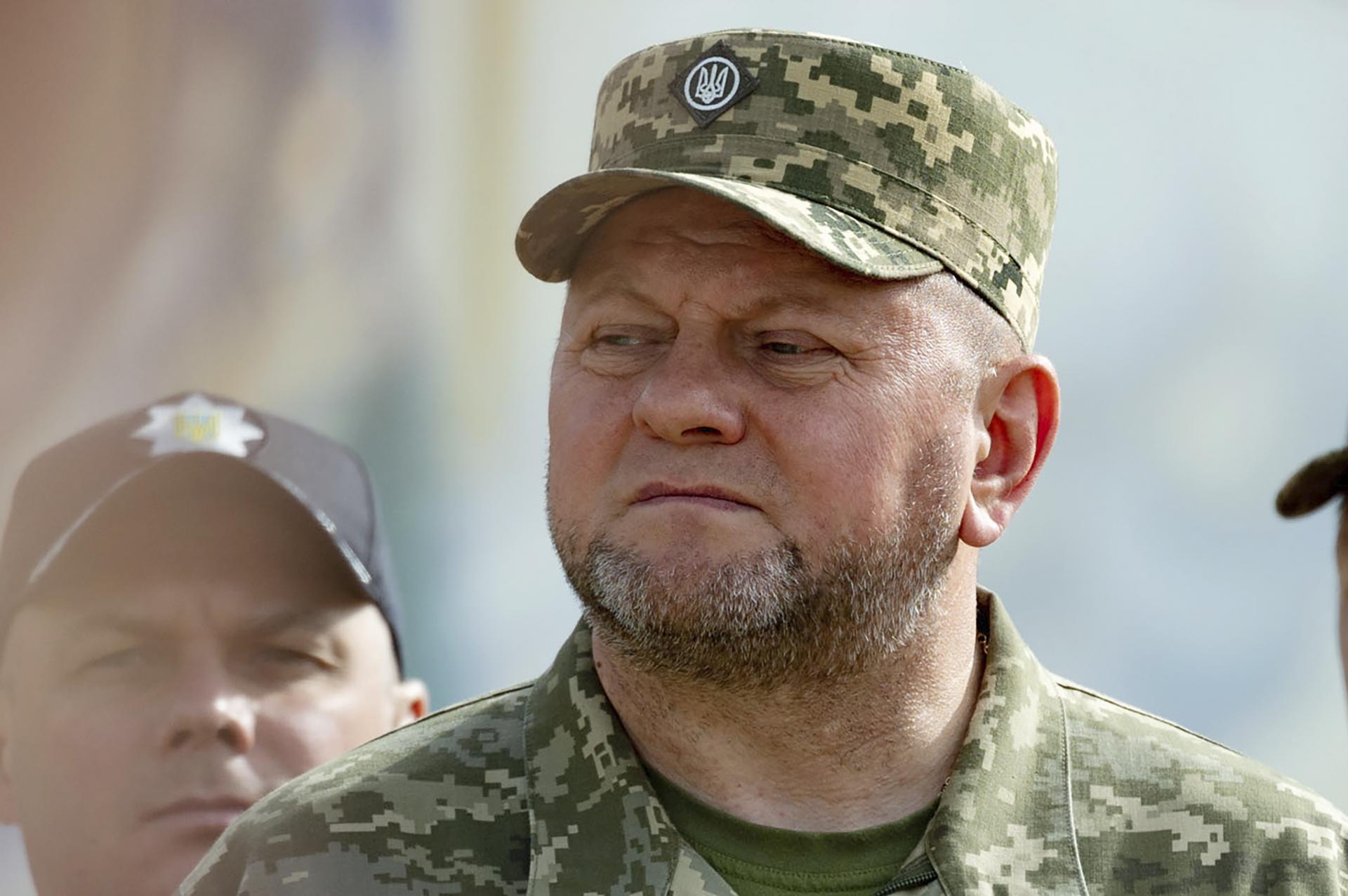 Hlavný veliteľ ukrajinských ozbrojených síl Valerij Zalužnyj.