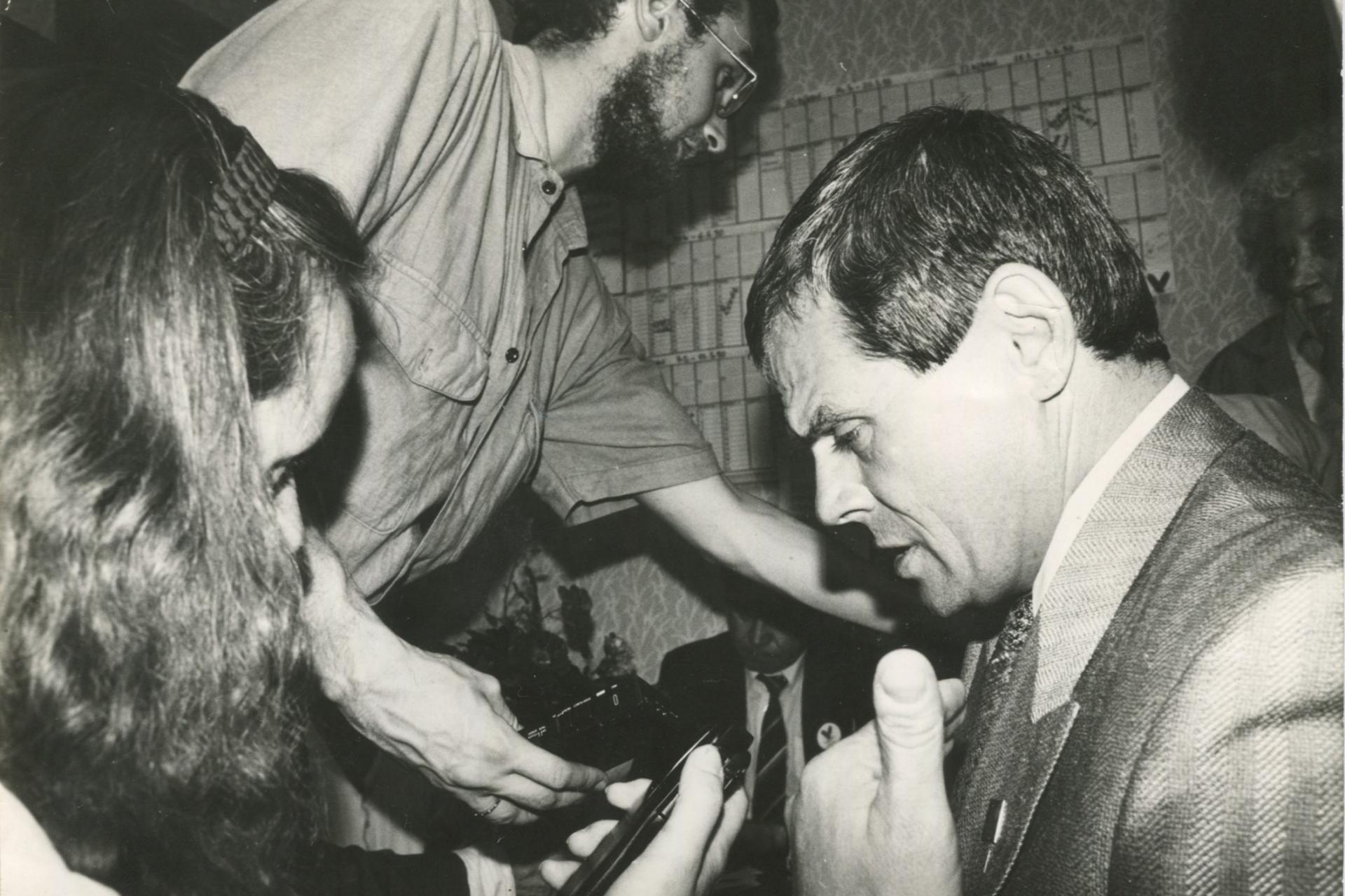 S Milanom Kňažkom.