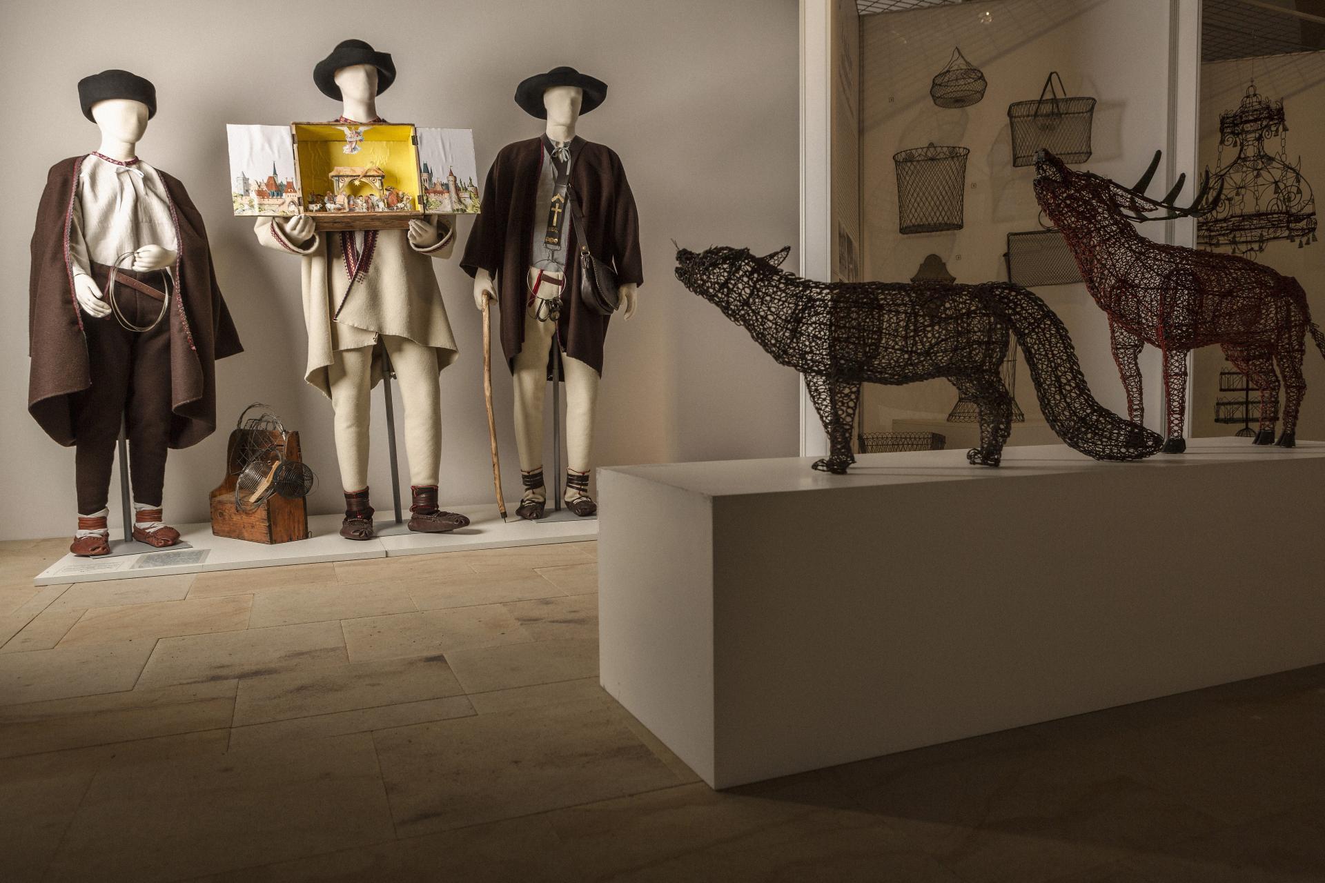 Ukážka z expozície venovanej histórii drotárstva v novootvorenom Drotárskom pavilóne Považského múzea v Žiline, ktorý sídli v areáli Budatínskeho hradu.