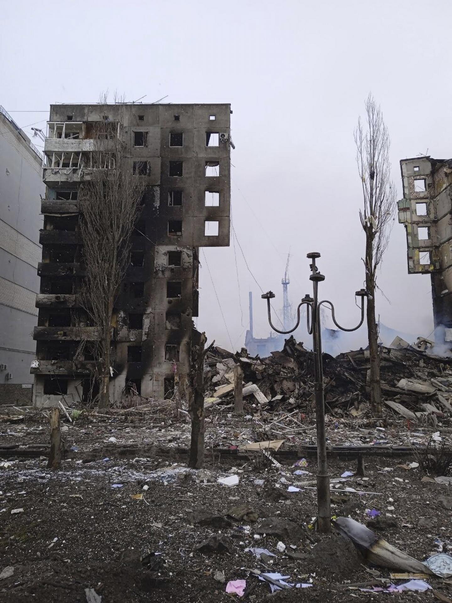 Borodianka, Kyjevská oblasť, 3.3. 2022