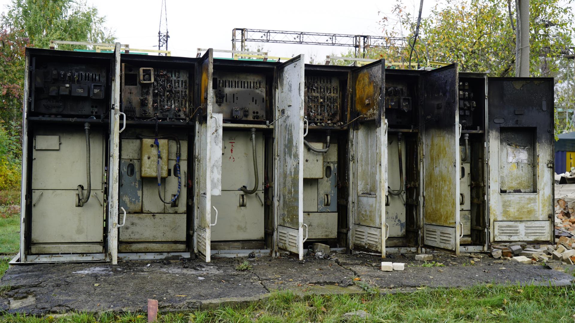 Útok na železničnú infraštruktúru v Charkove (3).