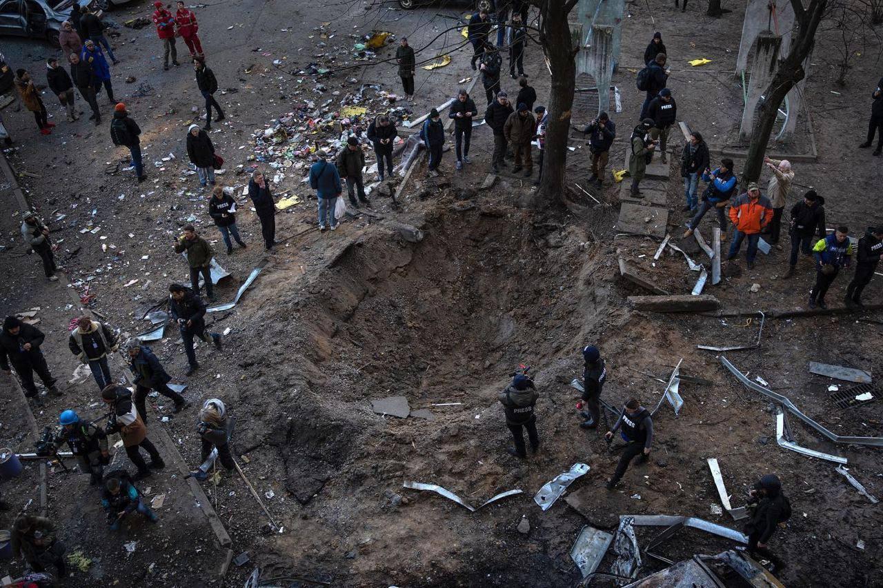 Dôsledky bombardovania na Ukrajine