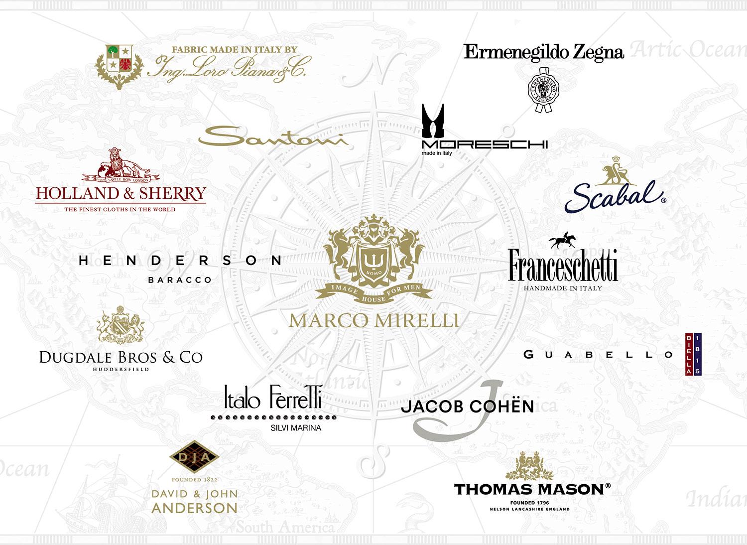 Marco Mirelli vytvára štýl svetovej úrovne a preto v odvetví odievania spolupracuje len s tými najlepšími.