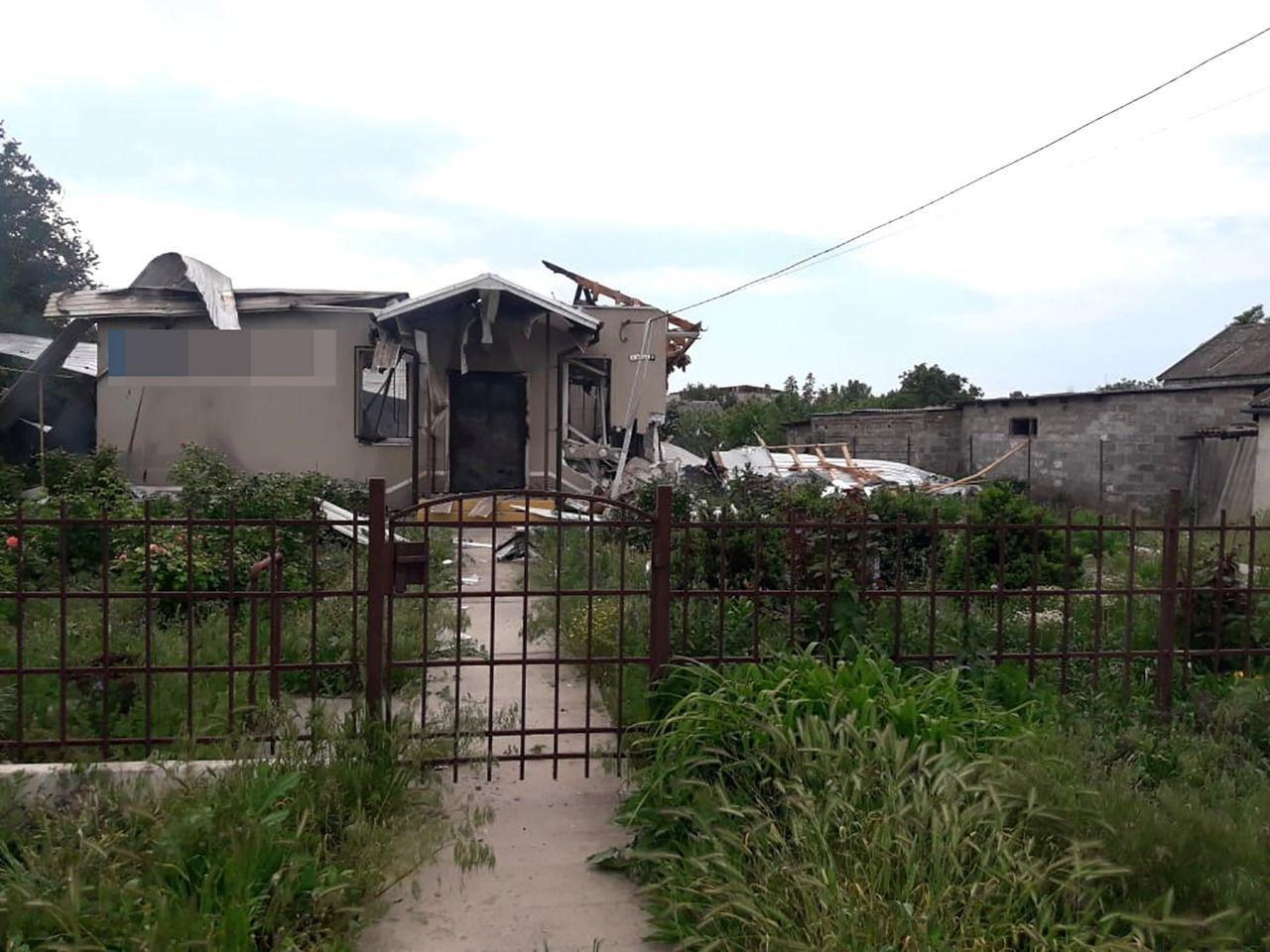 Huliaipole v Záporožskej oblasti. Bolo tu poškodených a zničených viac ako 50 budov (2).