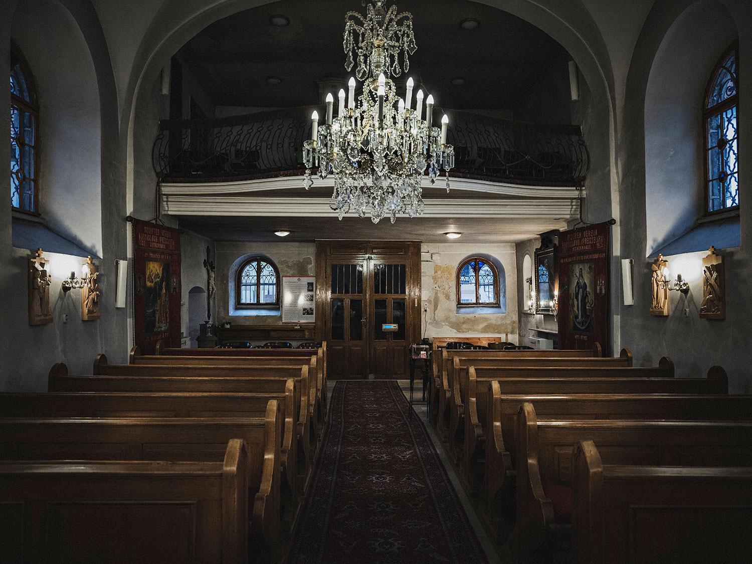 10. marec 2020 Bratislava: Najbližšie dva týždne sa veriaci nebudú môcť pomodliť ani v Kostole Najsvätejšej Trojice v podhradí.