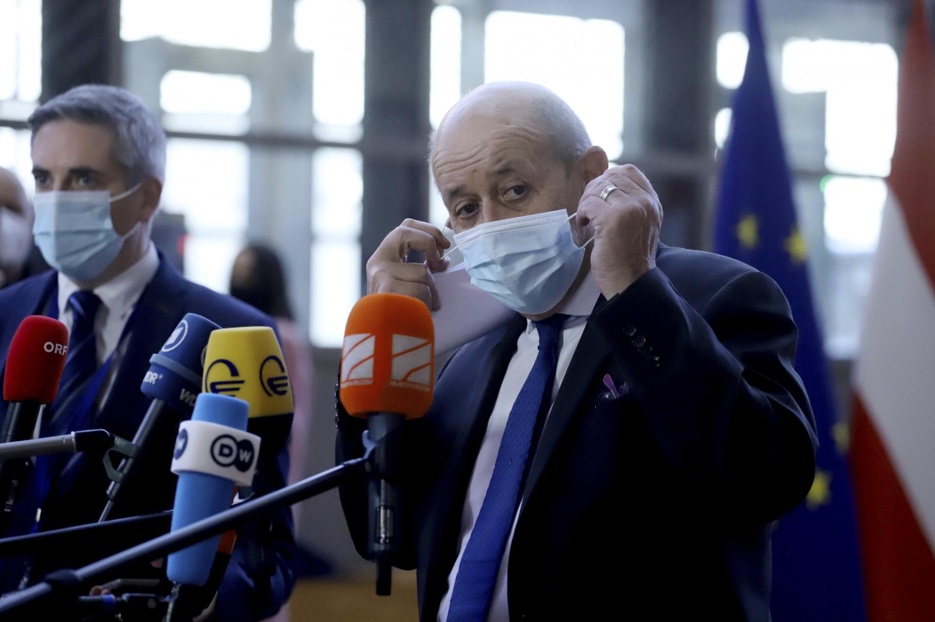 Francúzsky minister zahraničných vecí Jean-Yves Le Drian