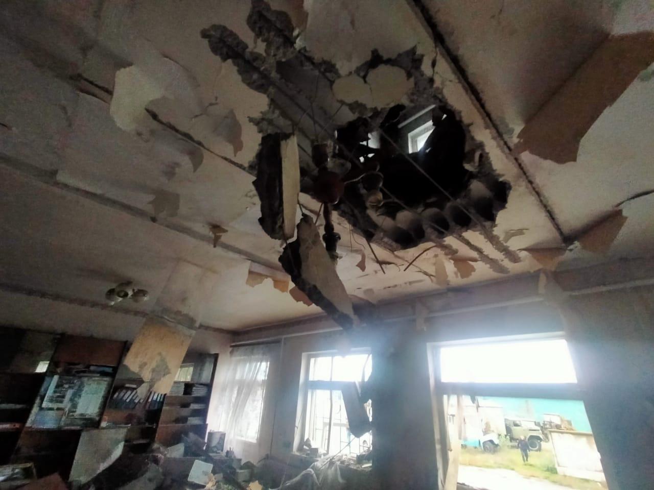 V Doneckom regióne boli zasiahnuté rodinné domy aj farmárska oblasť