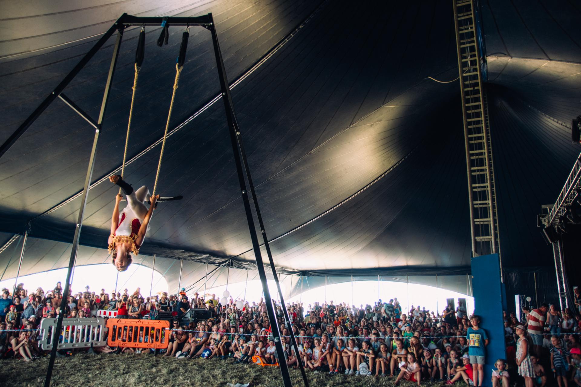 Atmosféra vo Family Parku počas festivalu Pohoda.