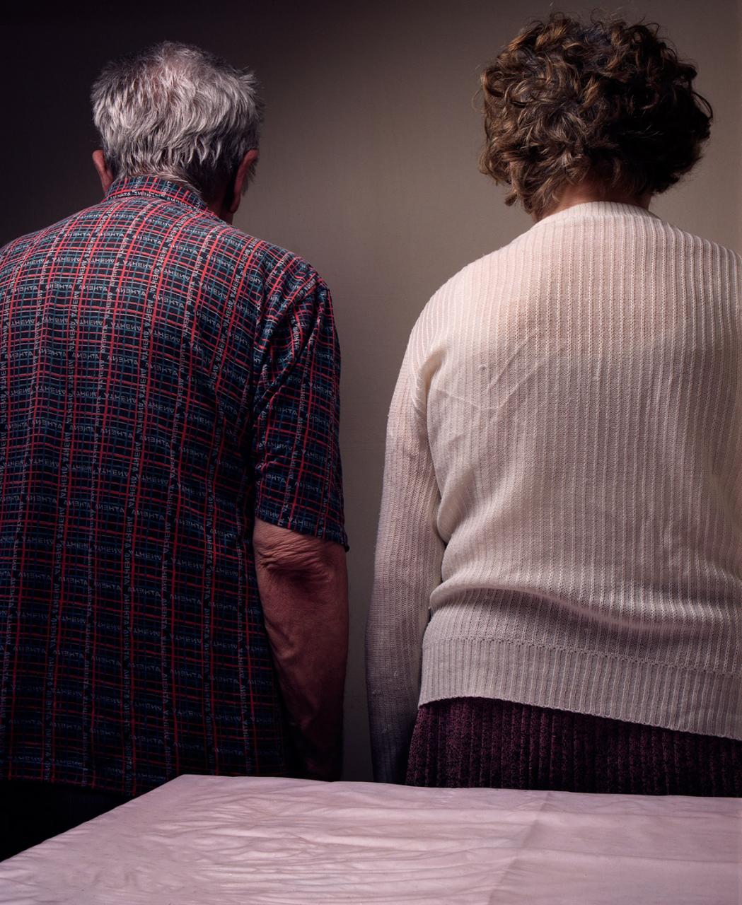 Lucia Papčová: Z fotografickej série Starí rodičia, 2008.