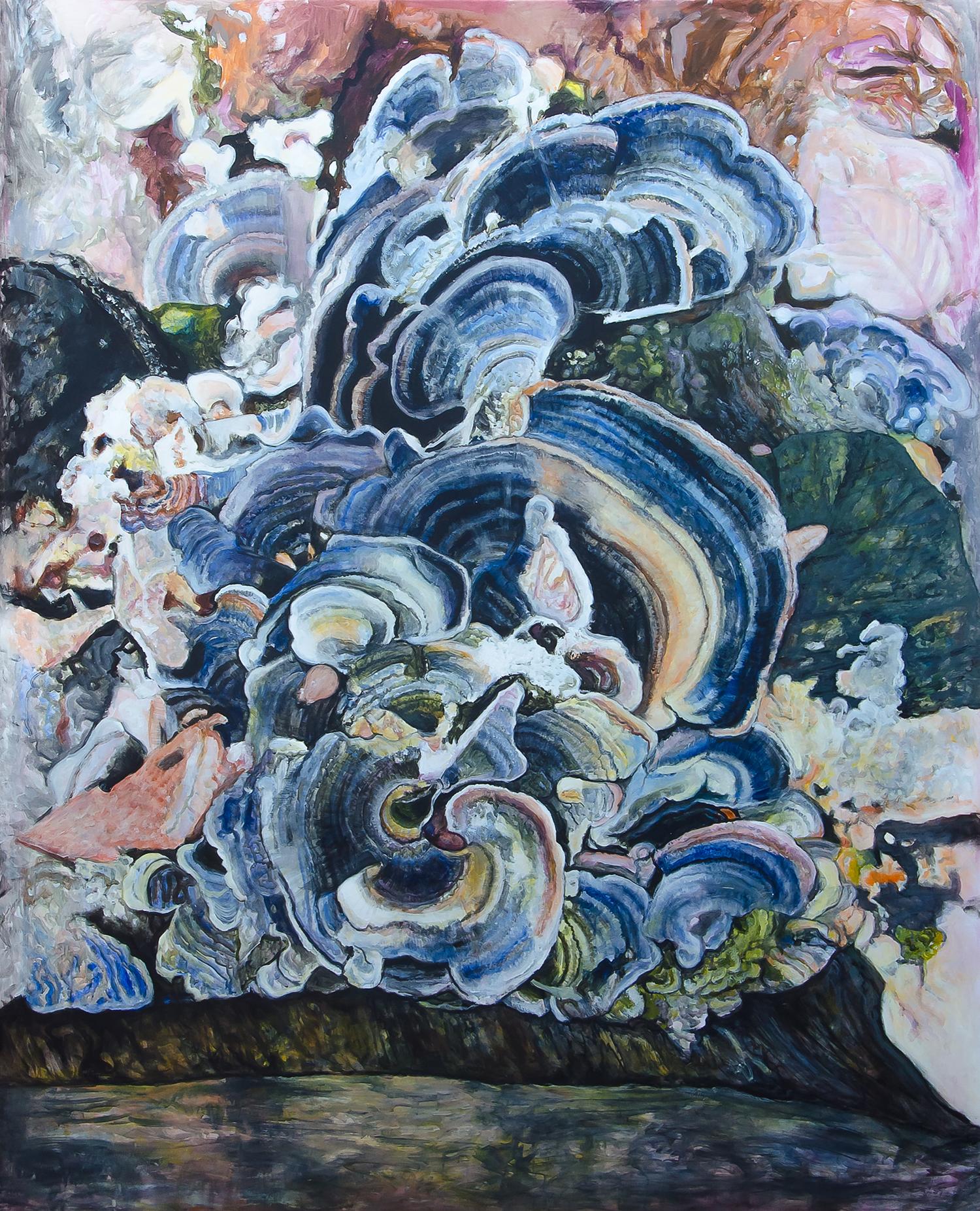 Klaudia Kosziba: Trametes versicolor, 2023.