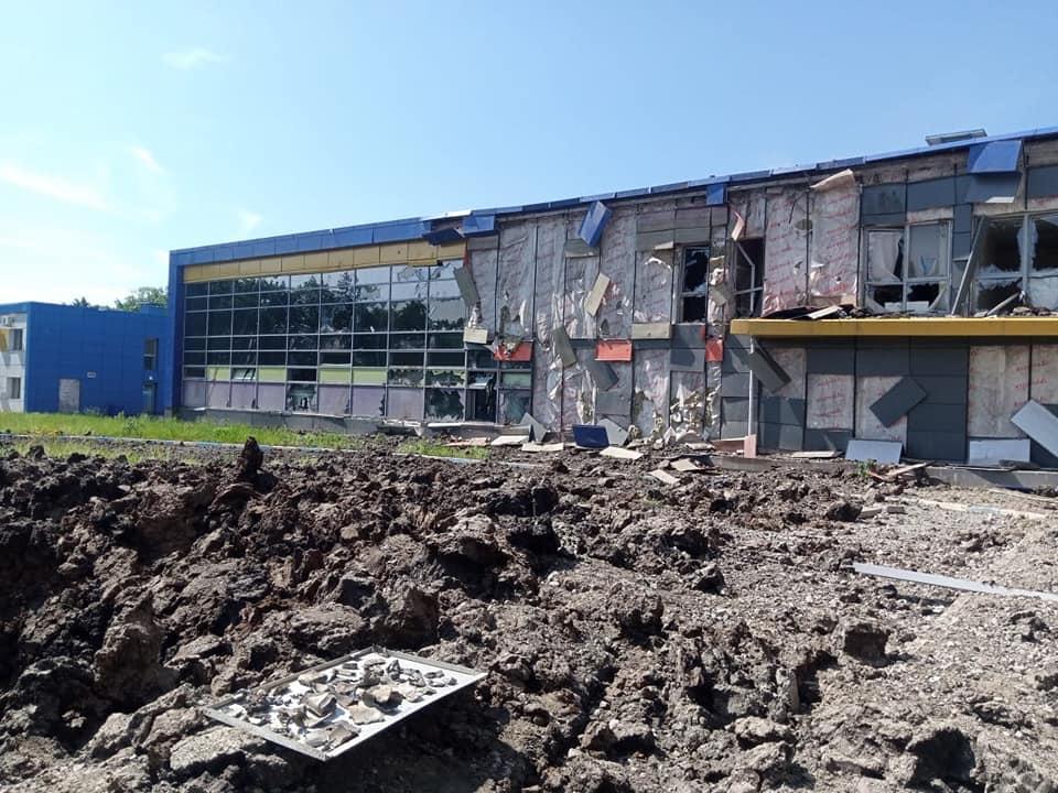 Vysokyi, dôsledky zasiahnutia raketou