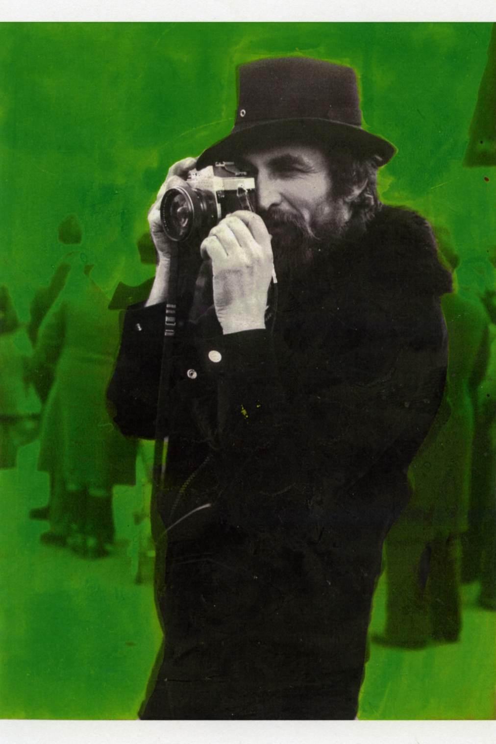 Ivan Köhler pri fotografovaní.