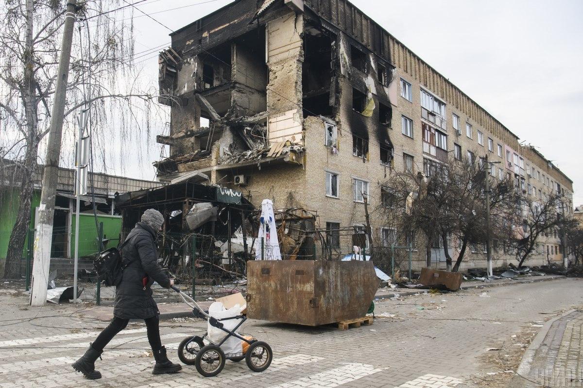 Hostomeľ v blízkosti Kyjeva je oslobodený. Následky a obete sa odhaľujú len v týchto dňoch