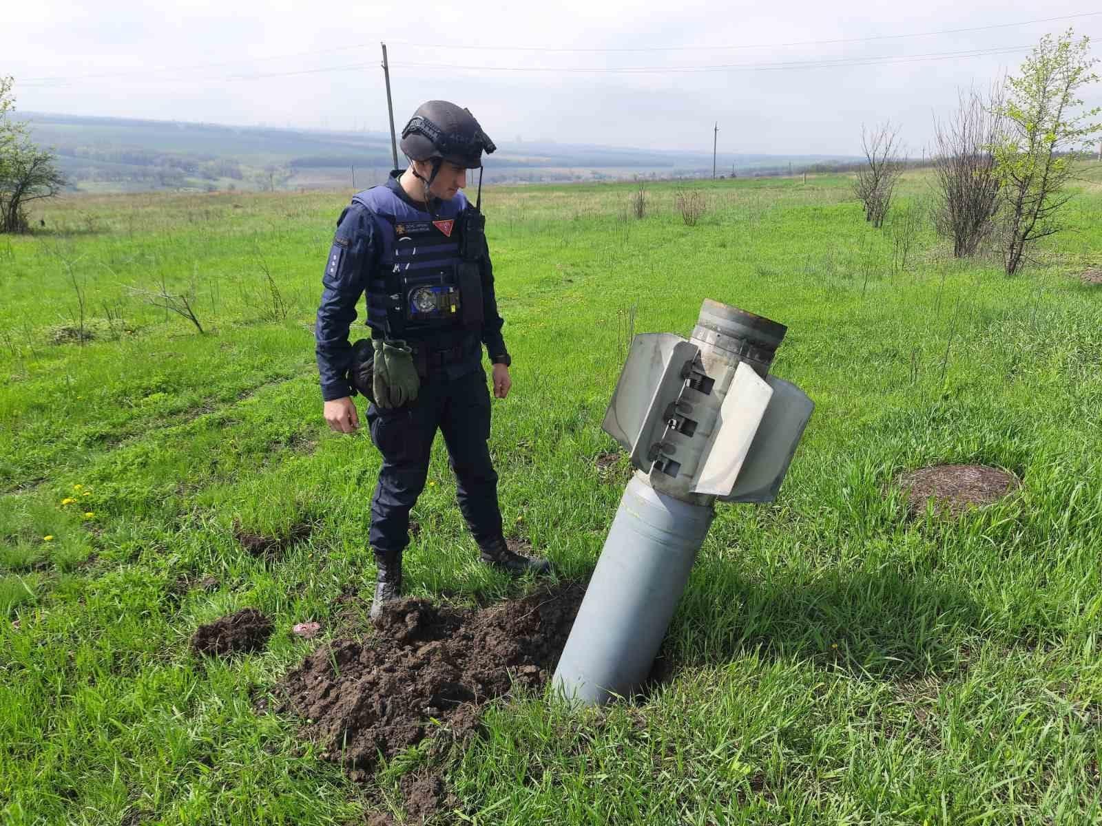 Luhanská oblasť, Pyrotechnici zneškodňujú zvyšky nevybuchnutej munície