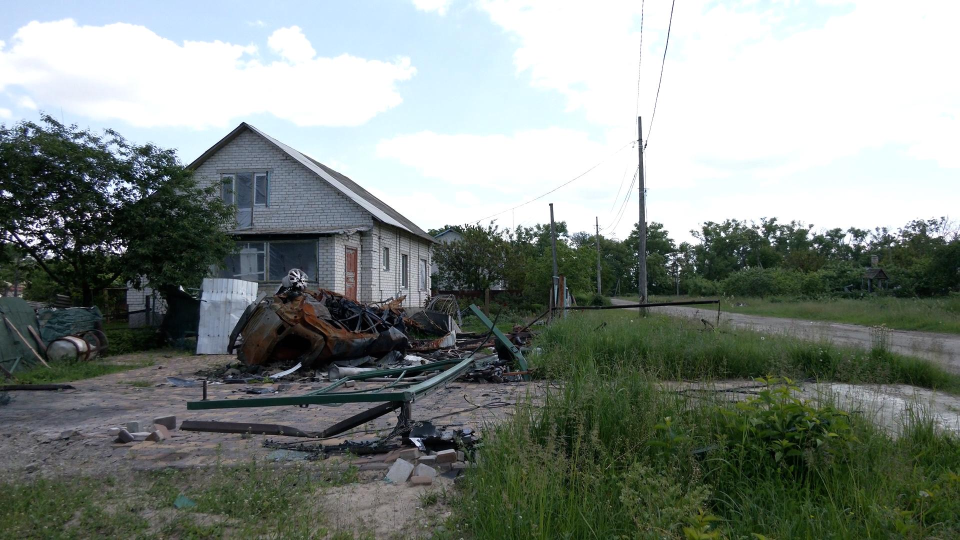 V Černihivskom regióne padli zo obeť okrem bytoviek aj rodinné domy