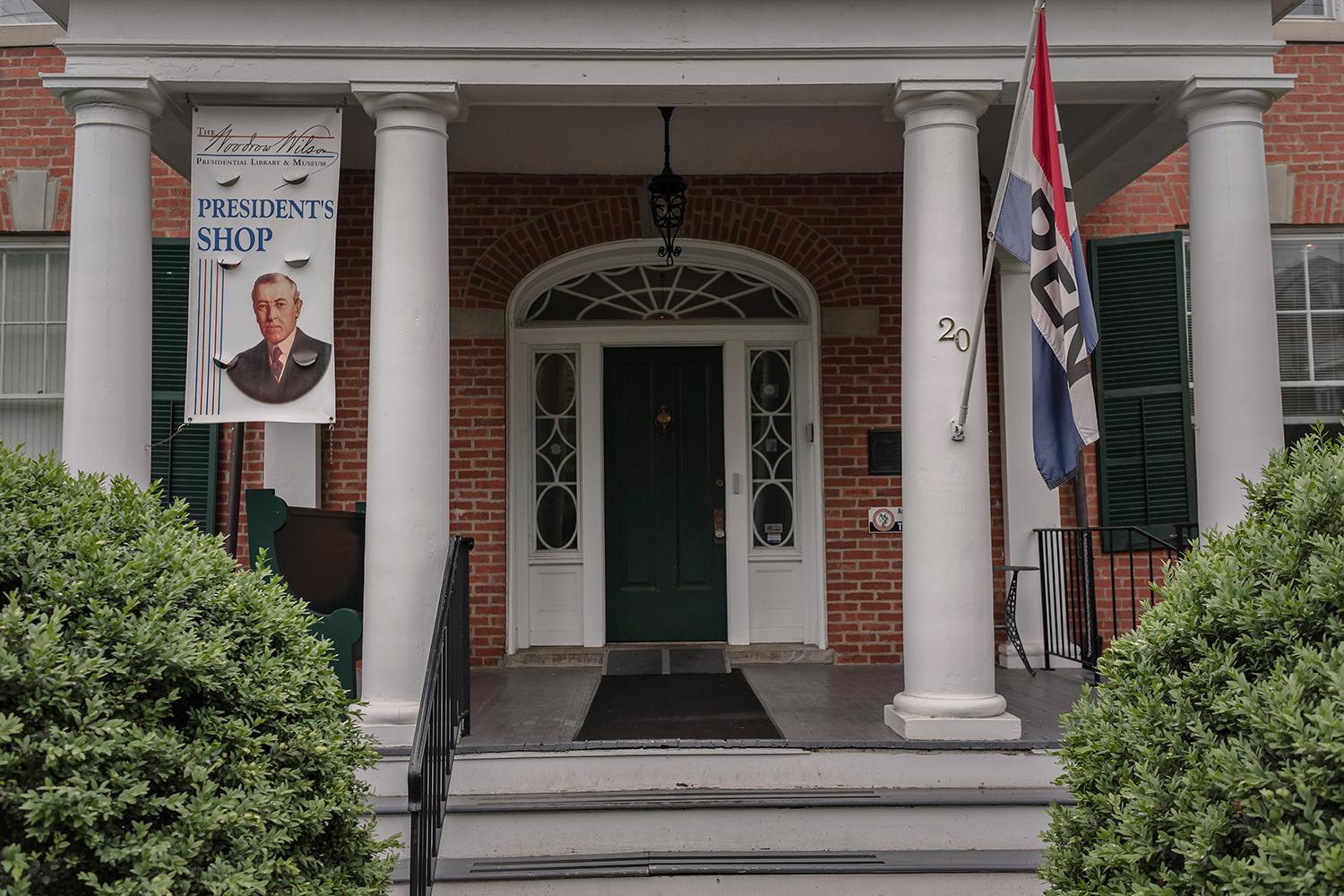 Múzeum Woodrowa Wilsona v jeho rodnom meste Staunton.