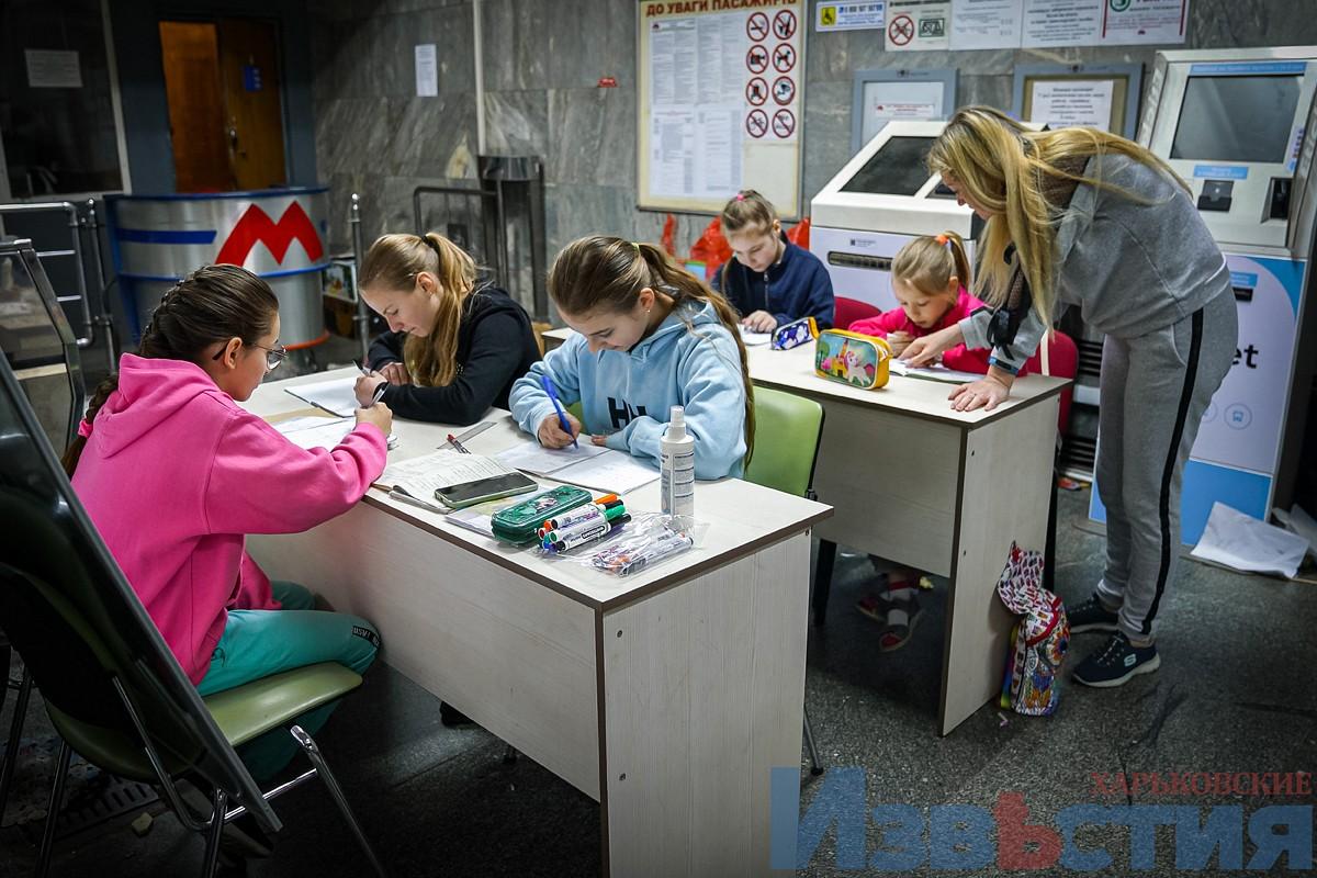 Charkov, po odsunutí ruských vojsk prebieha výučba v provizórnych podmienkach 