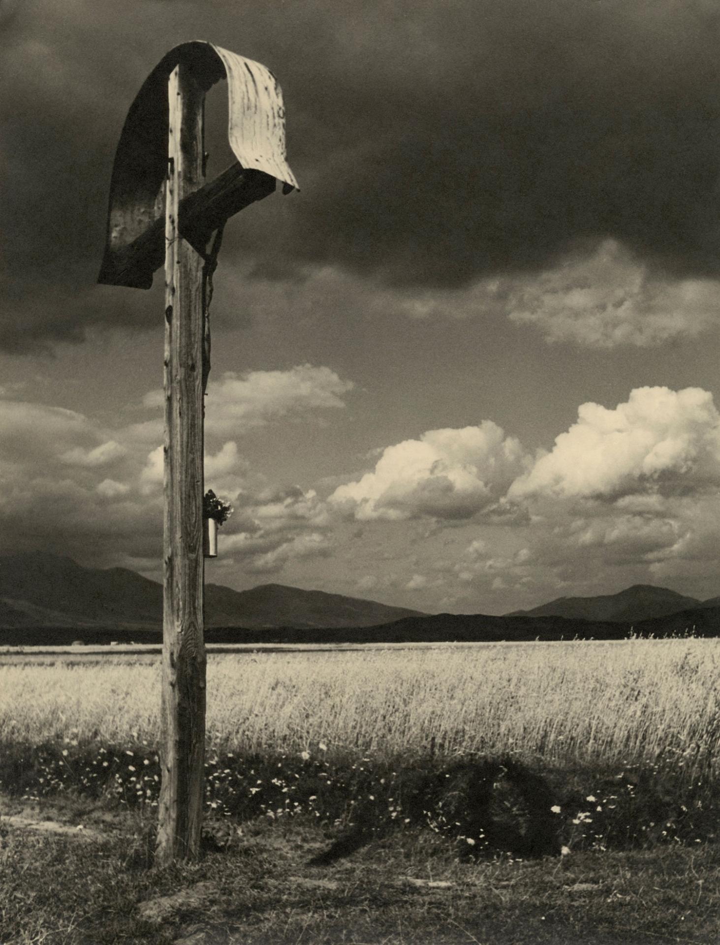 Jána Halaša: Zem požehnaná, 1938 – 1939. Fotografia bola súčasťou výstavy Sen x skutočnosť v Slovenskej národnej galérii pred troma rokmi. Výstava mapovala umenie a propagandu v rokoch existencie slovenského štátu.