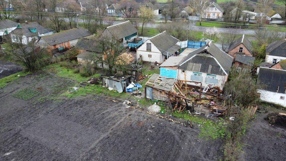 Veľká Pysarivka, následky ruského ostreľovania