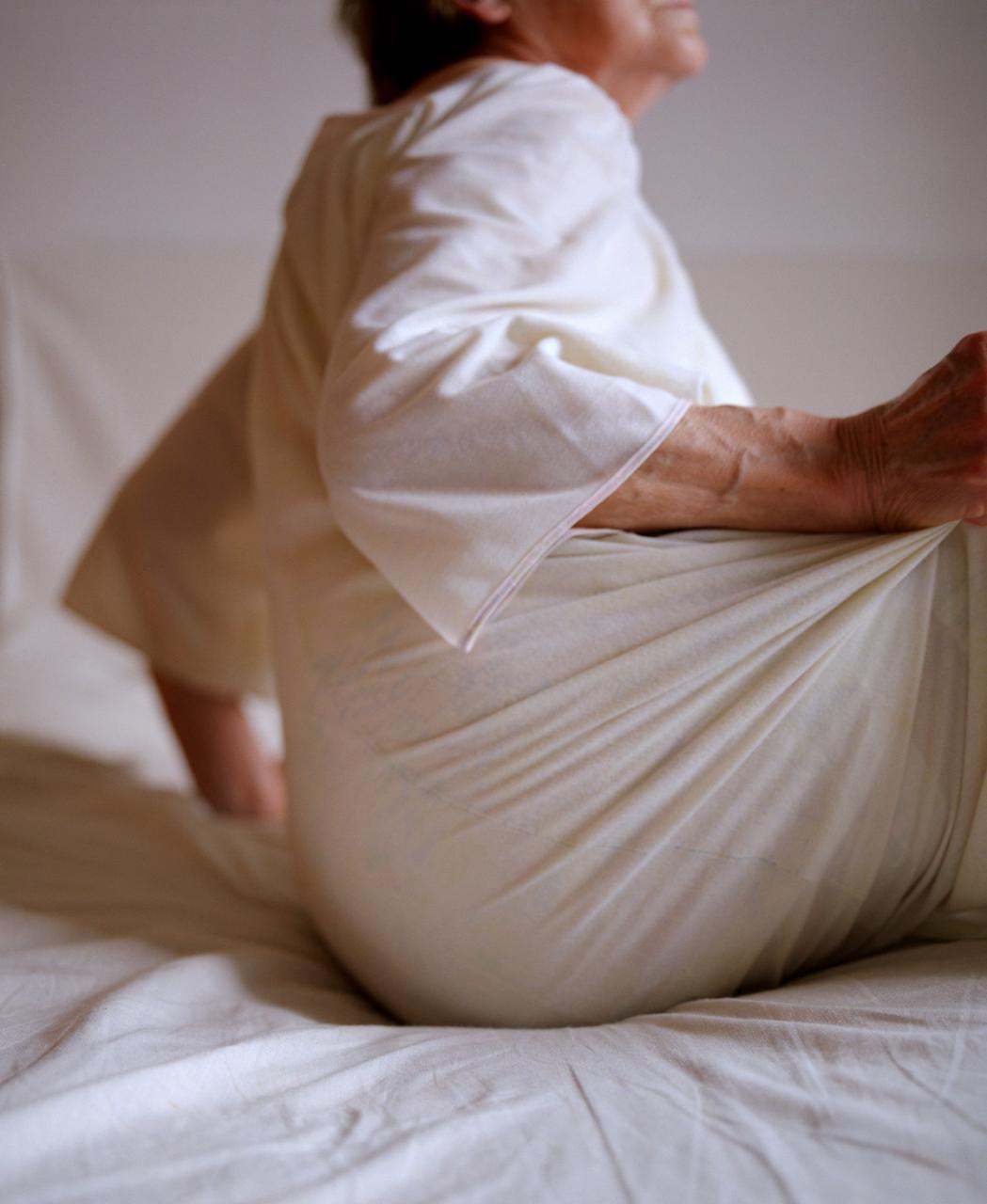 Lucia Papčová: Z fotografickej série Starí rodičia, 2008.