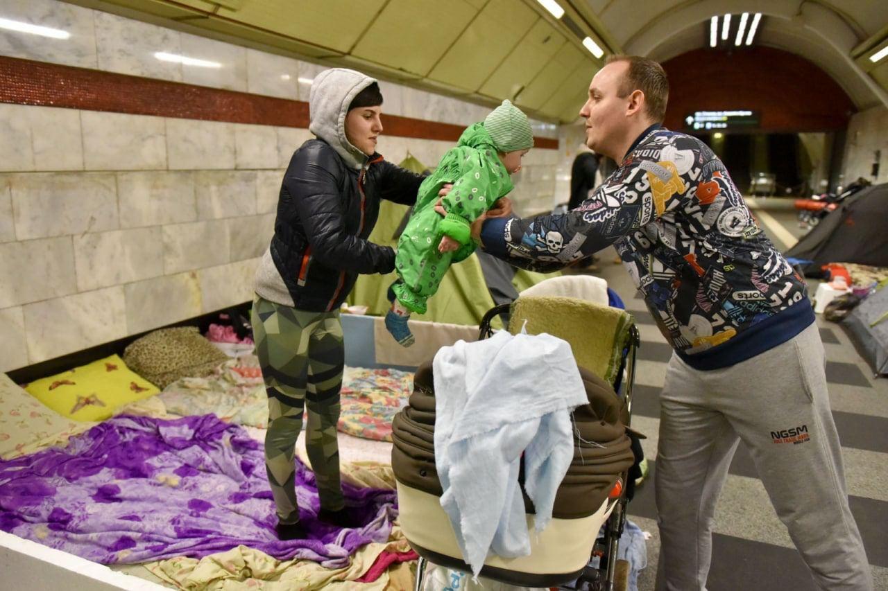 Kyjevská stanica metra ako protiletecký kryt