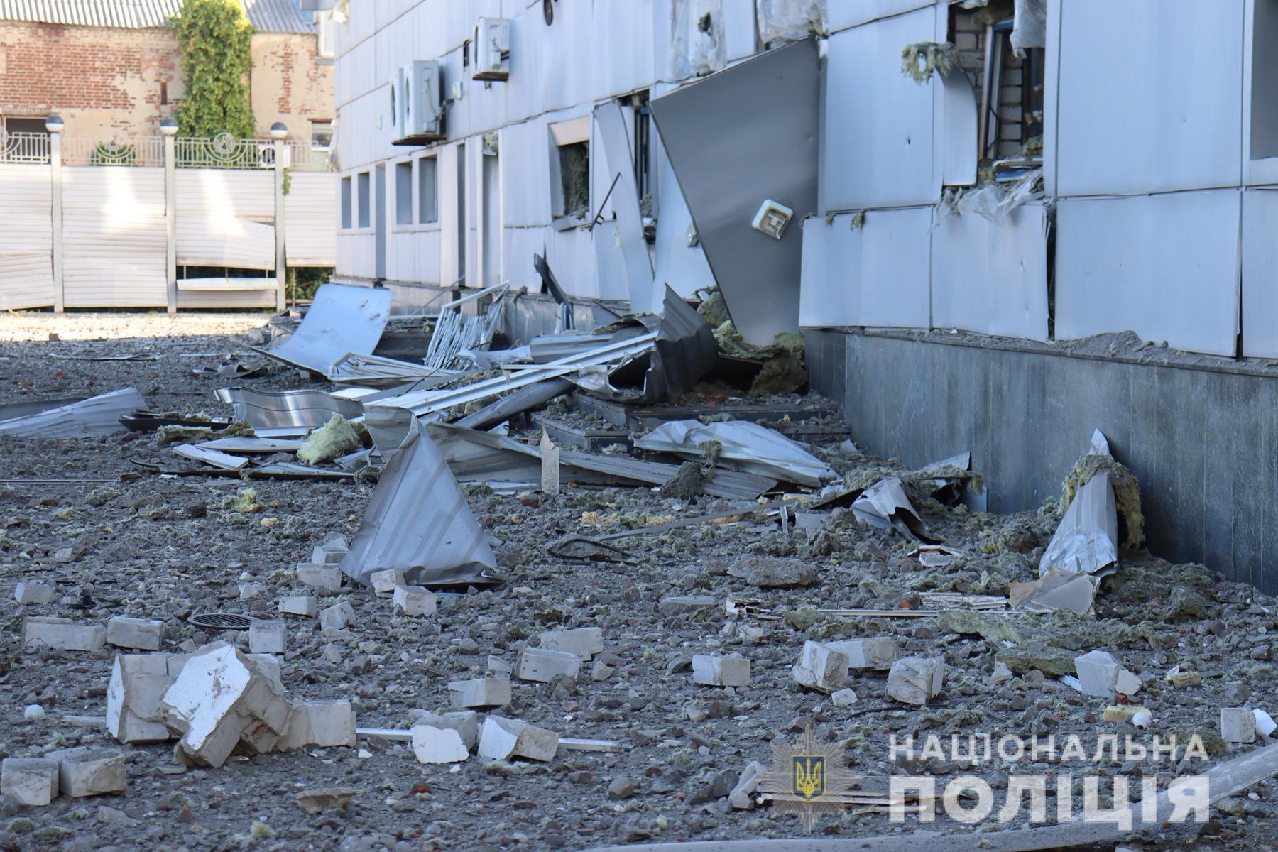 Charkov. Raketa zasiahla športový komplex