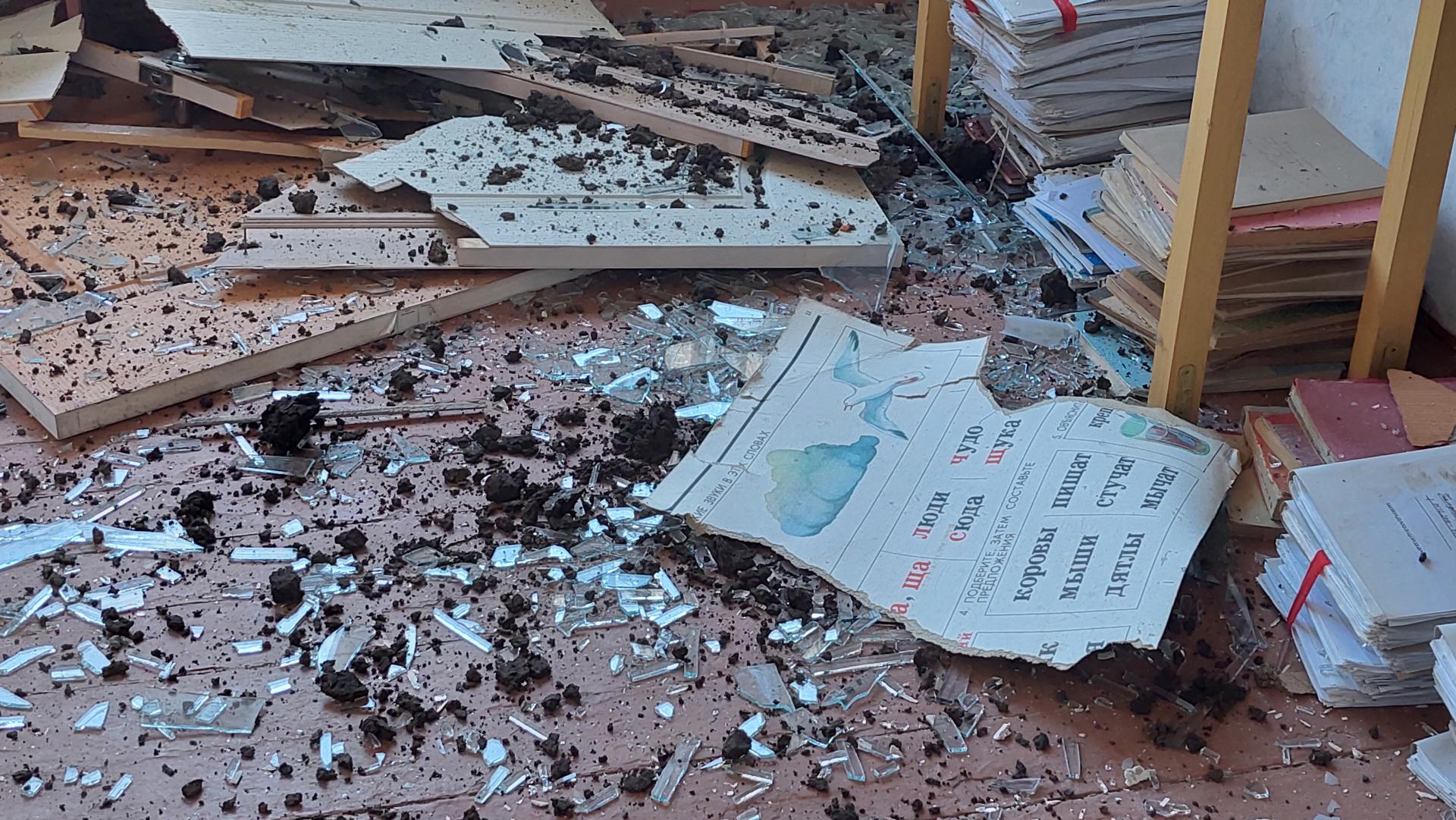 Charkov. Ruské sily sa zamerali aj na ďalšiu školu v oblasti