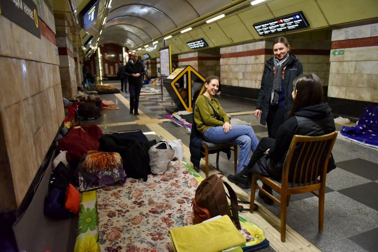 Kyjevská stanica metra ako protiletecký kryt