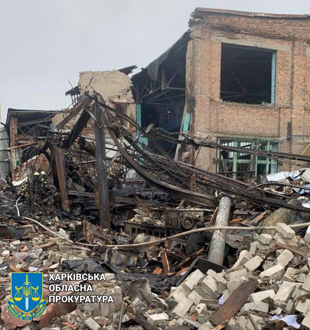 Rozsiahle škody zostali v rôznych častiach Charkova a Charkovskej oblasti