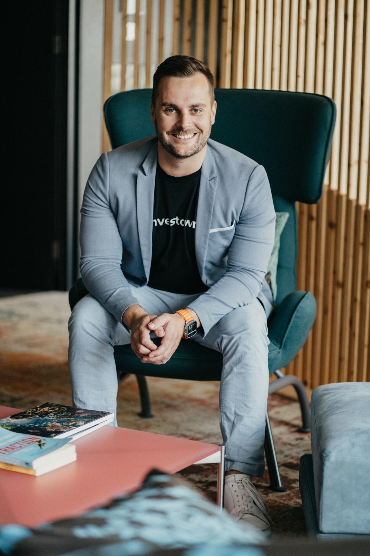 Alan Pock, zakladateľ a CEO Investownu