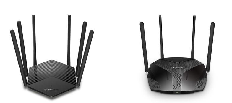 Mercusys MR50G (1), Mercusys MR70X (2)