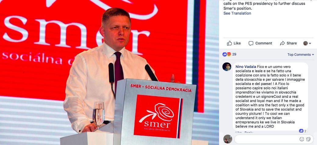 Vadala obhajuje Fica.