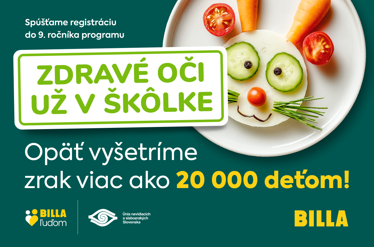 Deviaty ročník programu Zdravé oči už v škôlke.