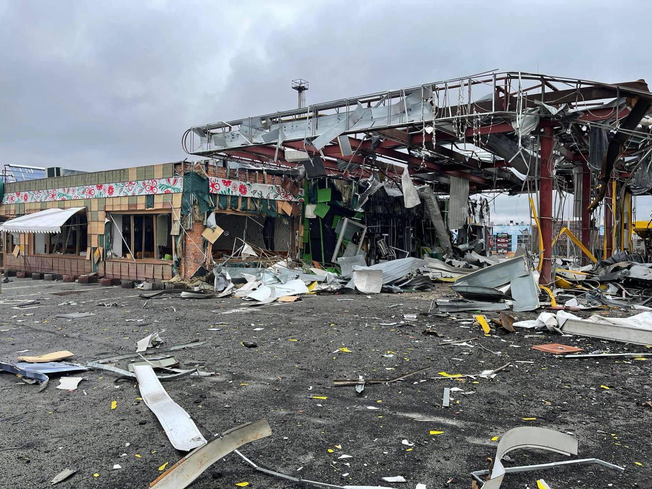 Irpin po bombardovaní